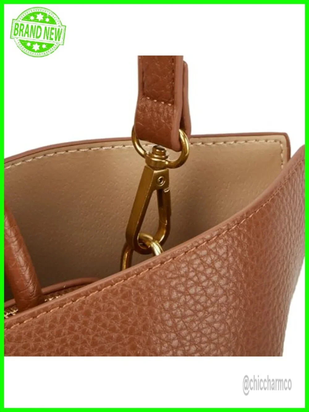Women's PU Leather Tote Hobo Bag Crossbody Shoulder Purse
